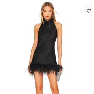 Amanda Uprichard Lunaria Dress Black